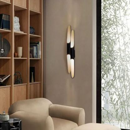 Orr Modern Minimalism Long Metal Wall Light Living Room Bedroom Hallway