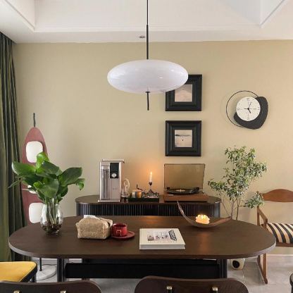 Leilani Nordic Modern Oval Single Pendant Light