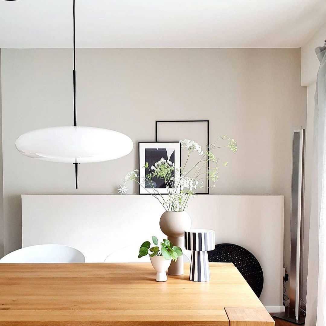 Leilani Nordic Modern Oval Single Pendant Light
