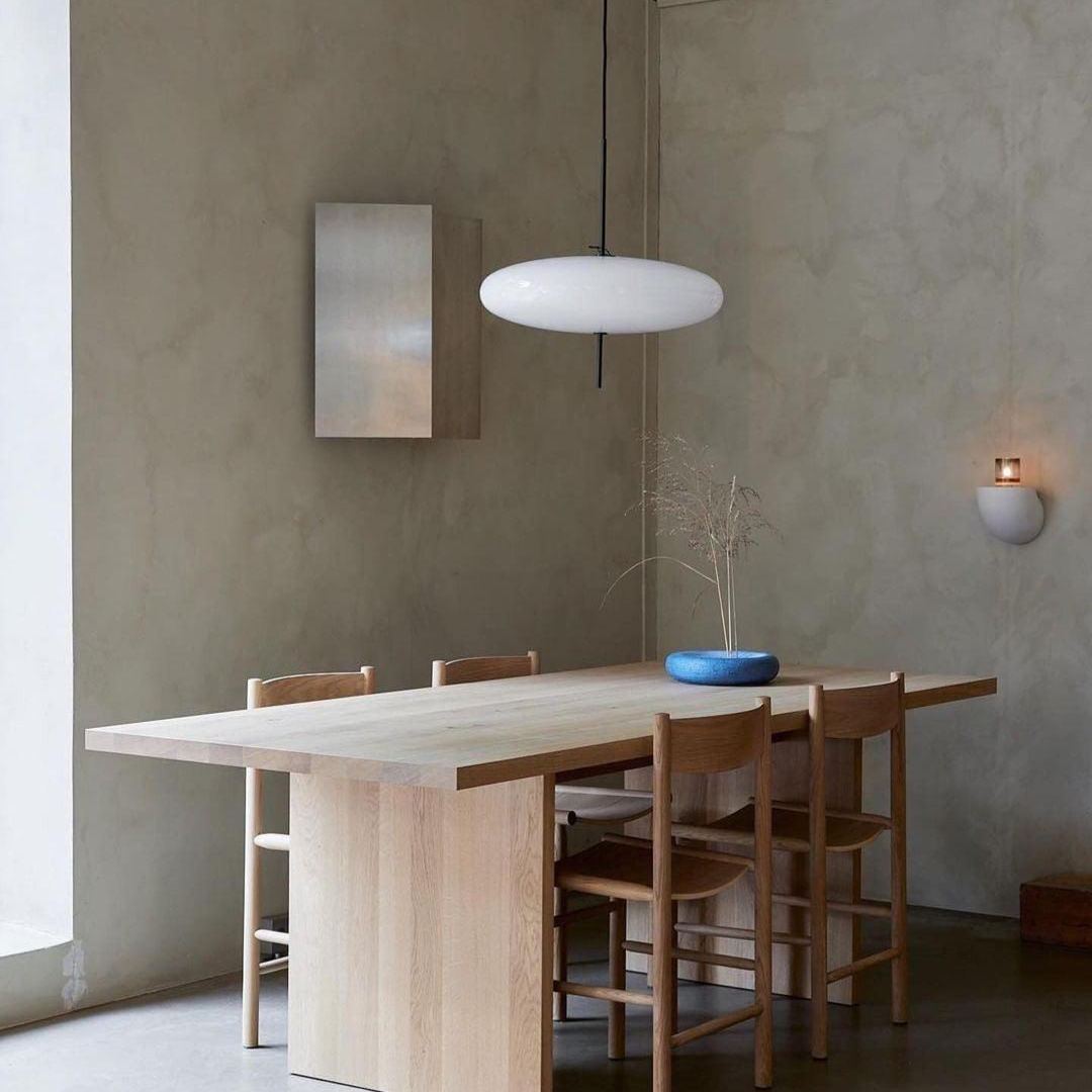 Leilani Nordic Modern Oval Single Pendant Light