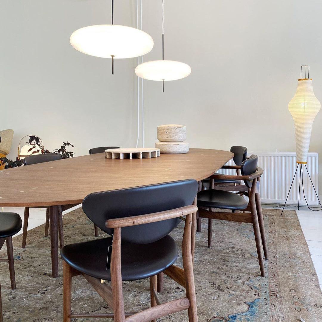 Leilani Nordic Modern Oval Single Pendant Light
