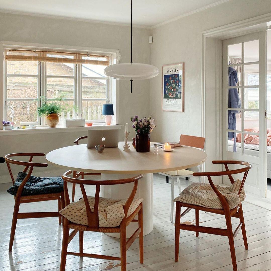 Leilani Nordic Modern Oval Single Pendant Light