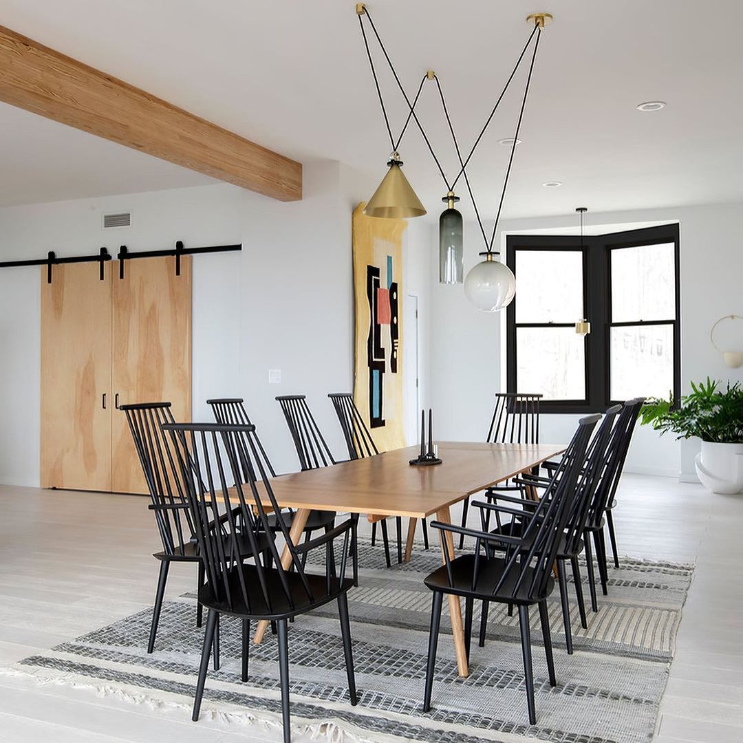Alessio Unusual Metal Glass Pendant Light Bedroom Living Room