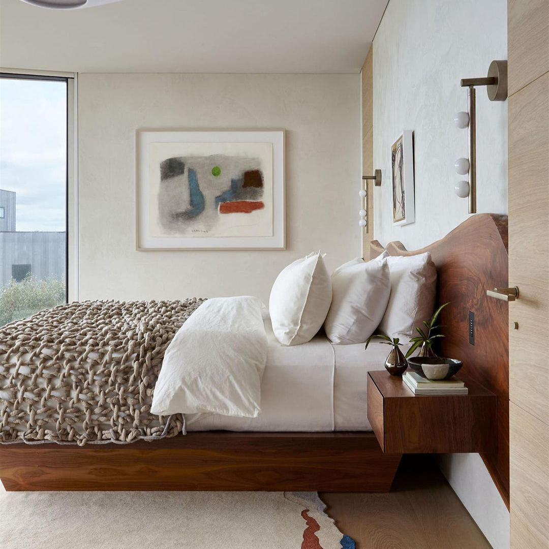 Edge Minimalism Metal Glass Wall Lamp Bedroom Living Room
