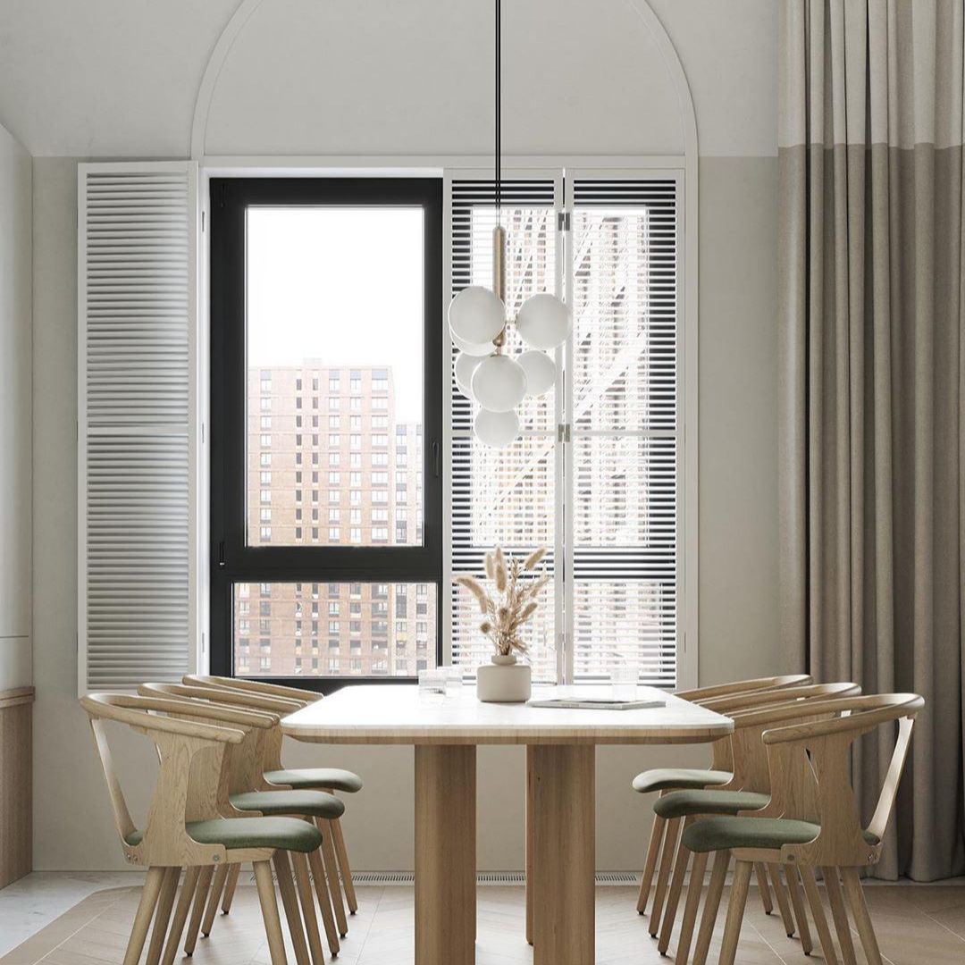 Hailie Minimalism Metal Glass Pendant Light Bedroom Living Room