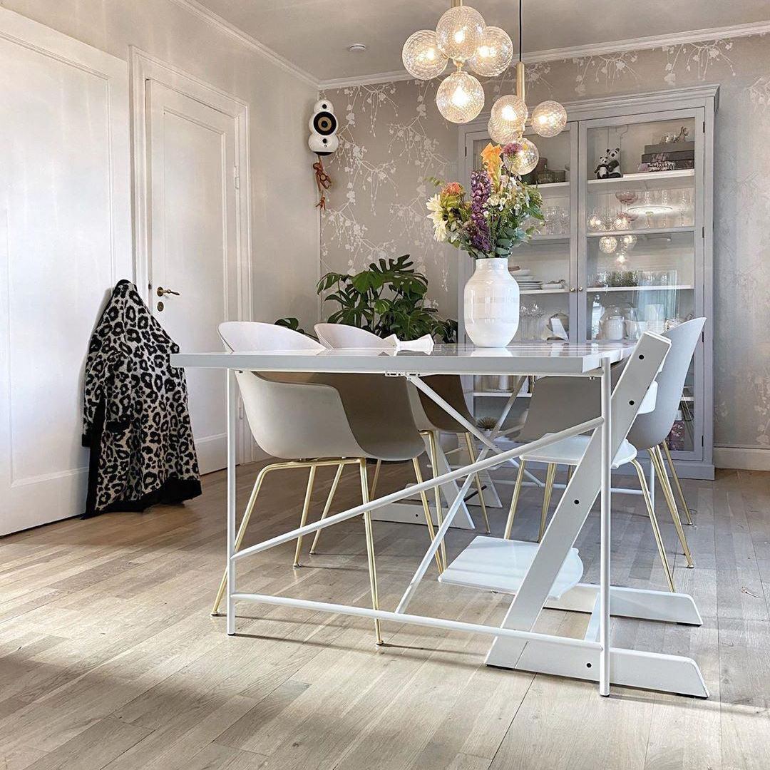 Hailie Minimalism Metal Glass Pendant Light Bedroom Living Room