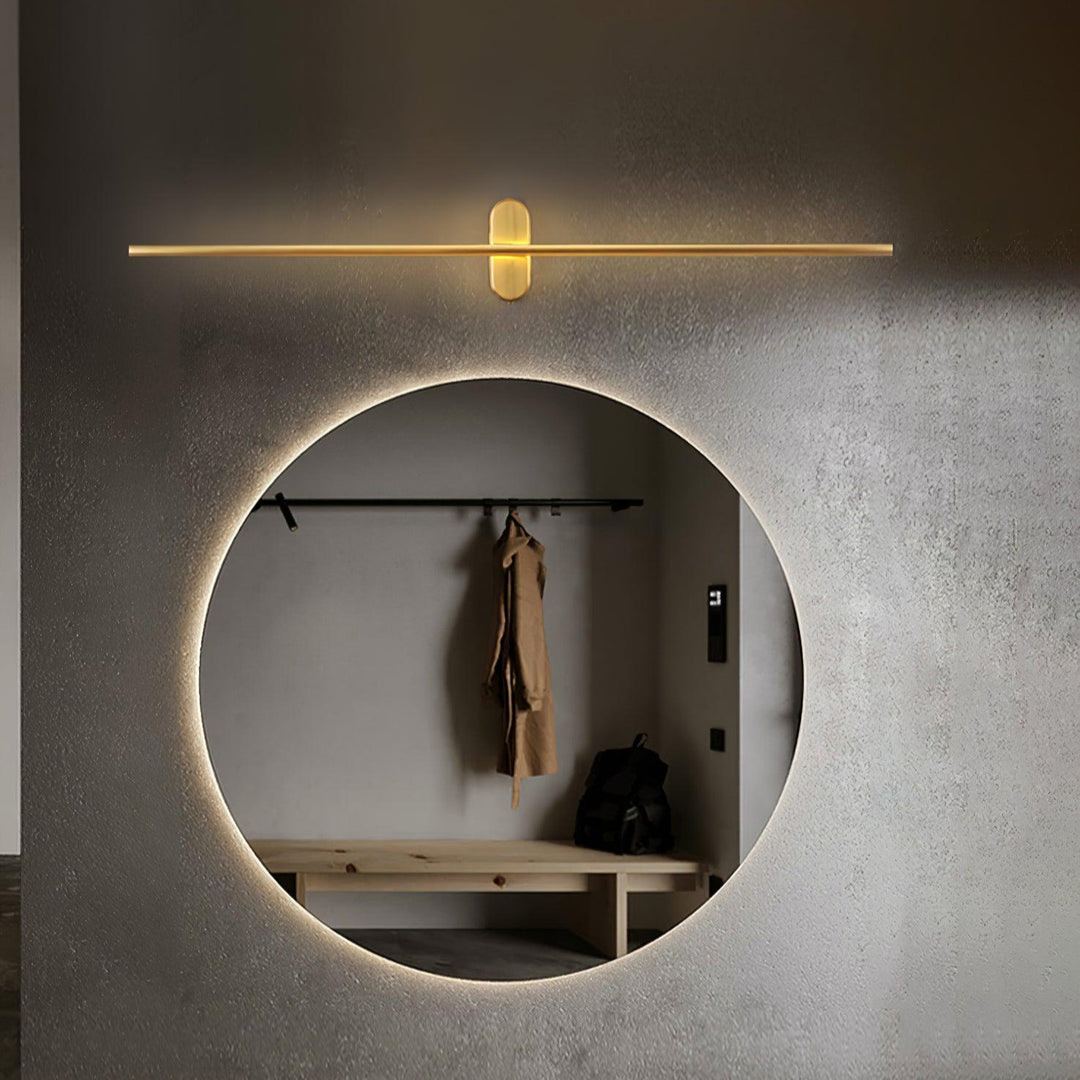 Edge Minimalism Metal Acrylic Wall Lamp Bedroom Living Room