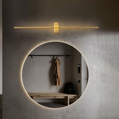 Edge Minimalism Metal Acrylic Wall Lamp Bedroom Living Room
