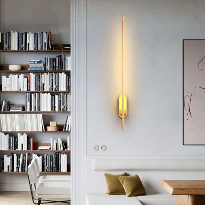 Edge Minimalism Metal Acrylic Wall Lamp Bedroom Living Room