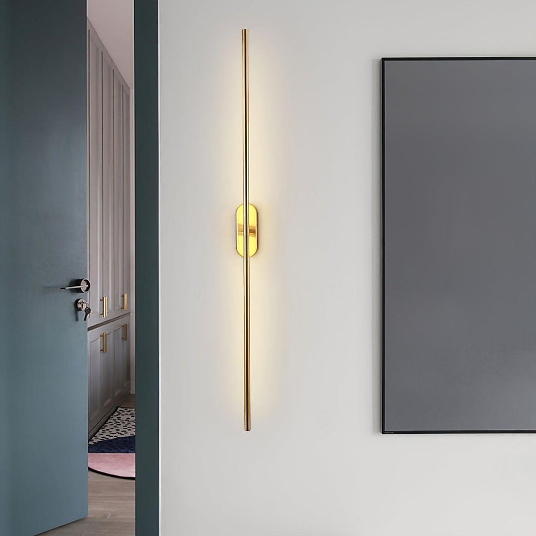 Edge Minimalism Metal Acrylic Wall Lamp Bedroom Living Room