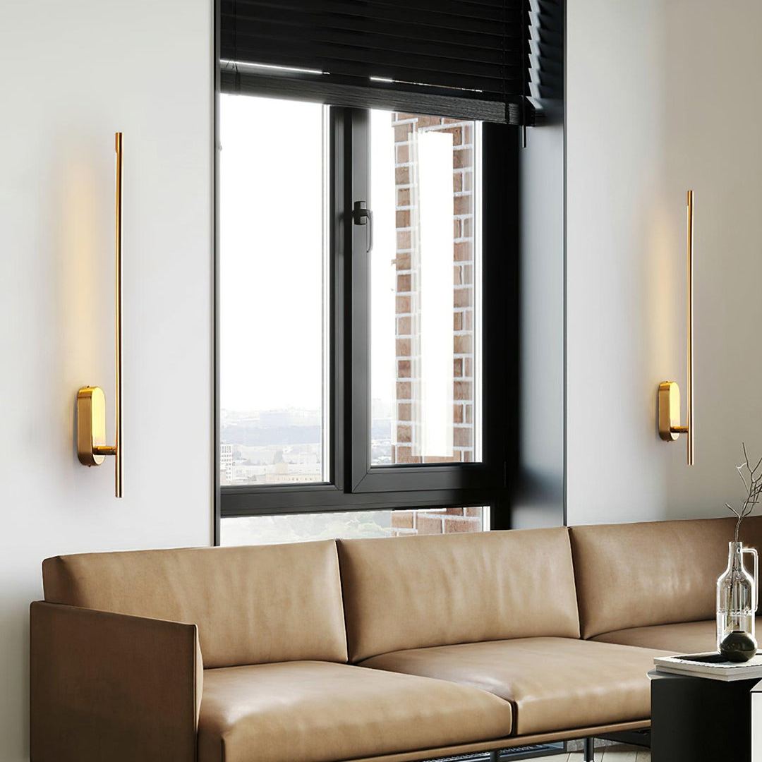Edge Minimalism Metal Acrylic Wall Lamp Bedroom Living Room