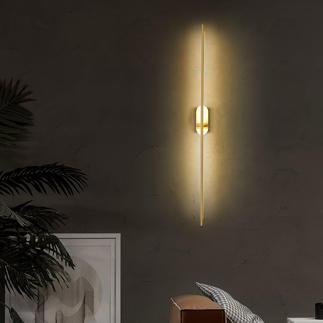 Edge Minimalism Metal Acrylic Wall Lamp Bedroom Living Room