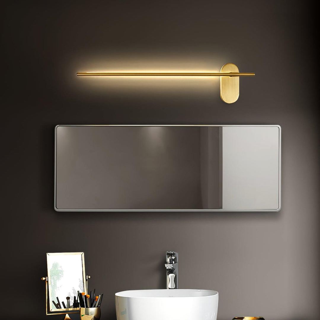 Edge Minimalism Metal Acrylic Wall Lamp Bedroom Living Room