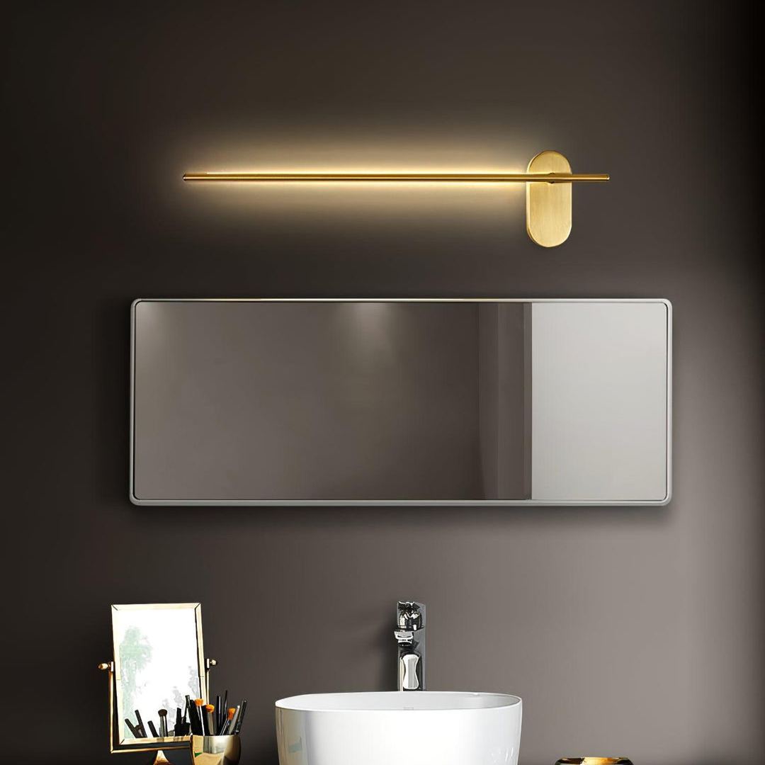 Edge Minimalism Metal Acrylic Wall Lamp Bedroom Living Room