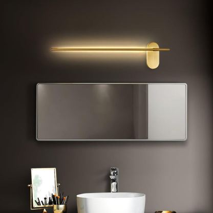 Edge Minimalism Metal Acrylic Wall Lamp Bedroom Living Room