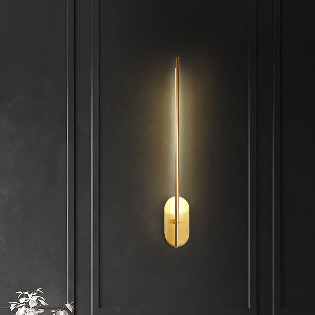 Edge Minimalism Metal Acrylic Wall Lamp Bedroom Living Room