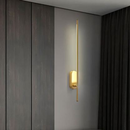 Edge Minimalism Metal Acrylic Wall Lamp Bedroom Living Room