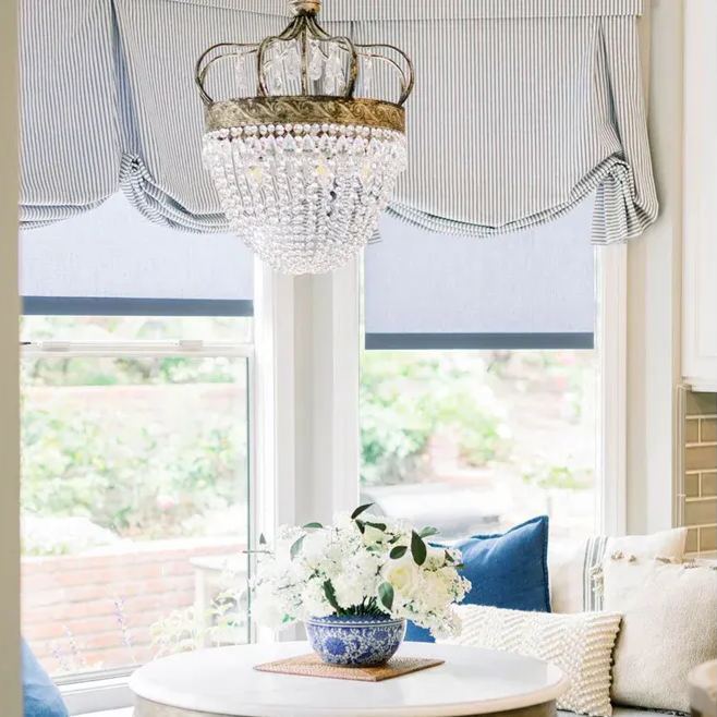 Marilyn Nordic Crystal Metal Silver Gold Pendant Light Dining Room Bedroom