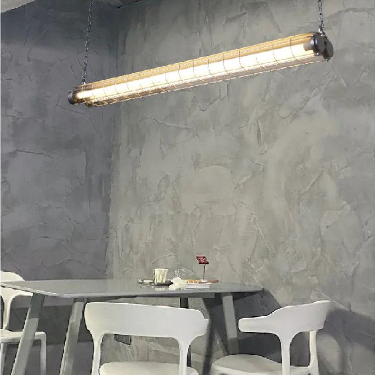 Alessio Minimalism Acrylic Metal Pendant Light Dining Room Bedroom