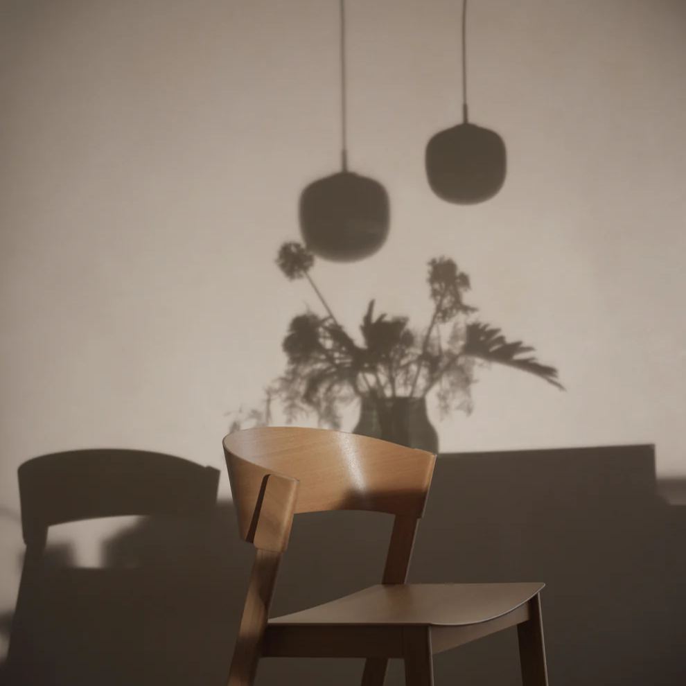 Hailie Modern Round Metal Glass Pendant Light Bedroom Dining Room