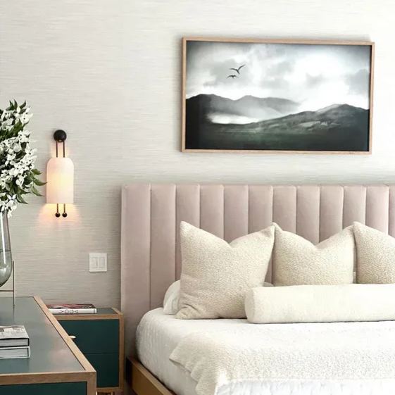 Alessio Metal Glass White Wall Lamp Dining Room Bedroom