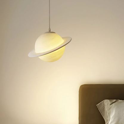 Hailie Modern Jupiter Round Pendant Light Shades Bedroom