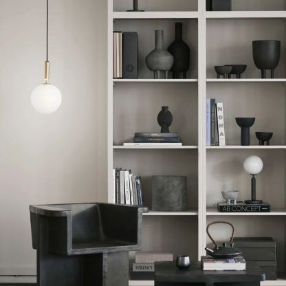 Hailie Minimalism Oval Nordic Modern Pendant Light Bedroom Living Room