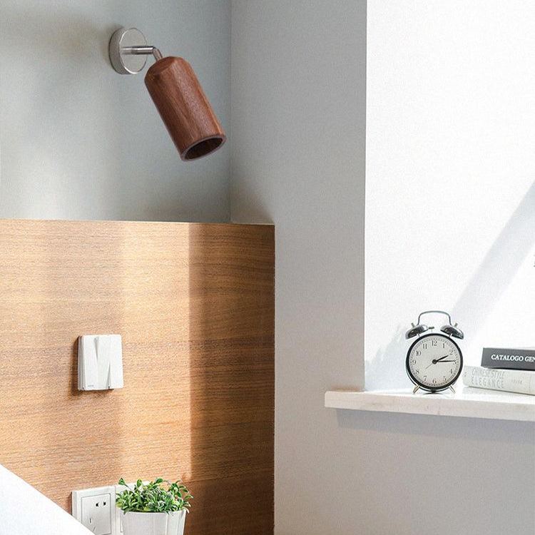 Ozawa Modern Wood Track Ceiling Light Living Room Bedroom Hallway