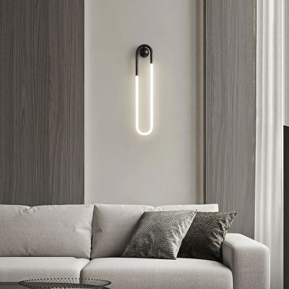 Modern LED Wall Light in Living Room