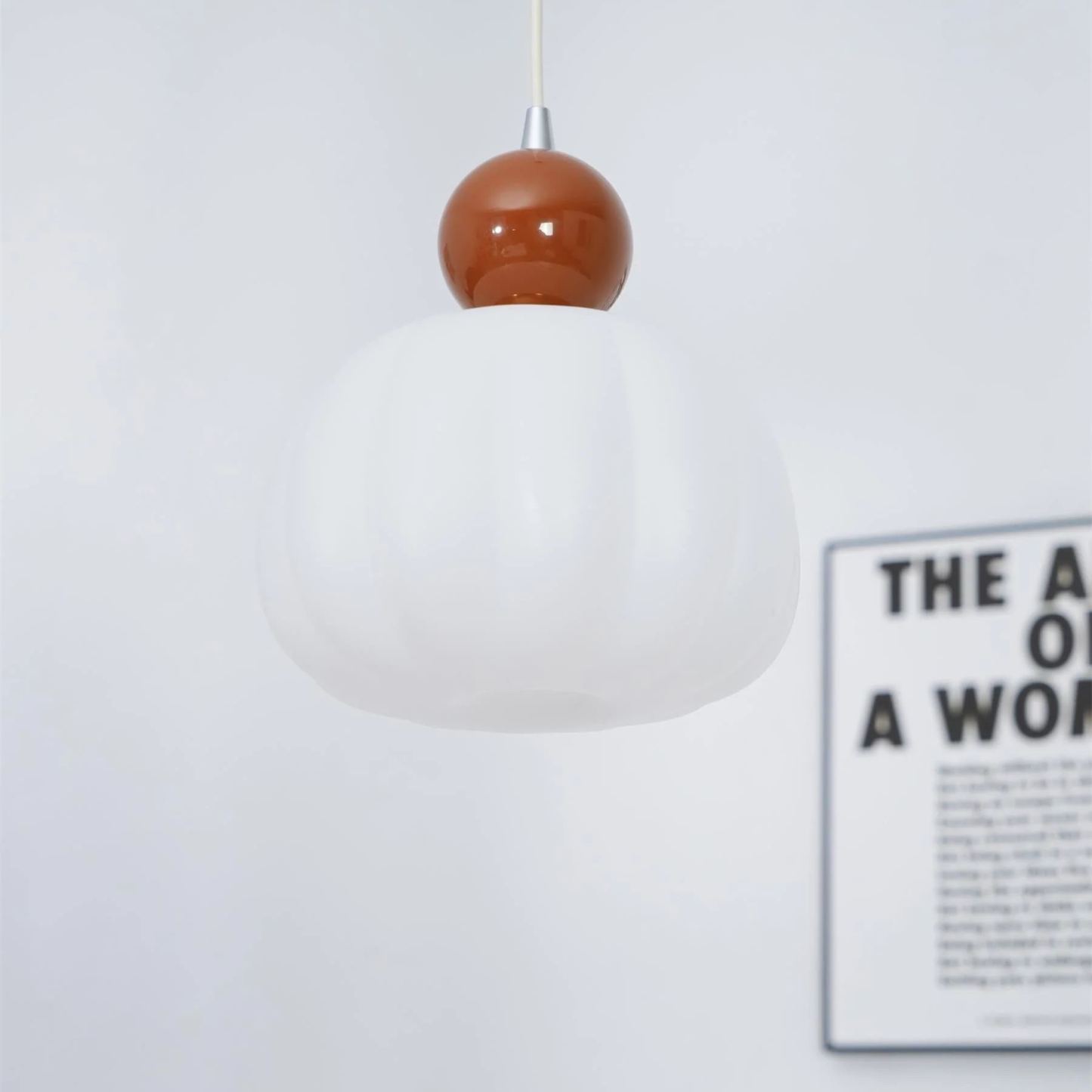 Hailie Modern Round Acrylic Pendant Light Shades Bedroom Dining Room