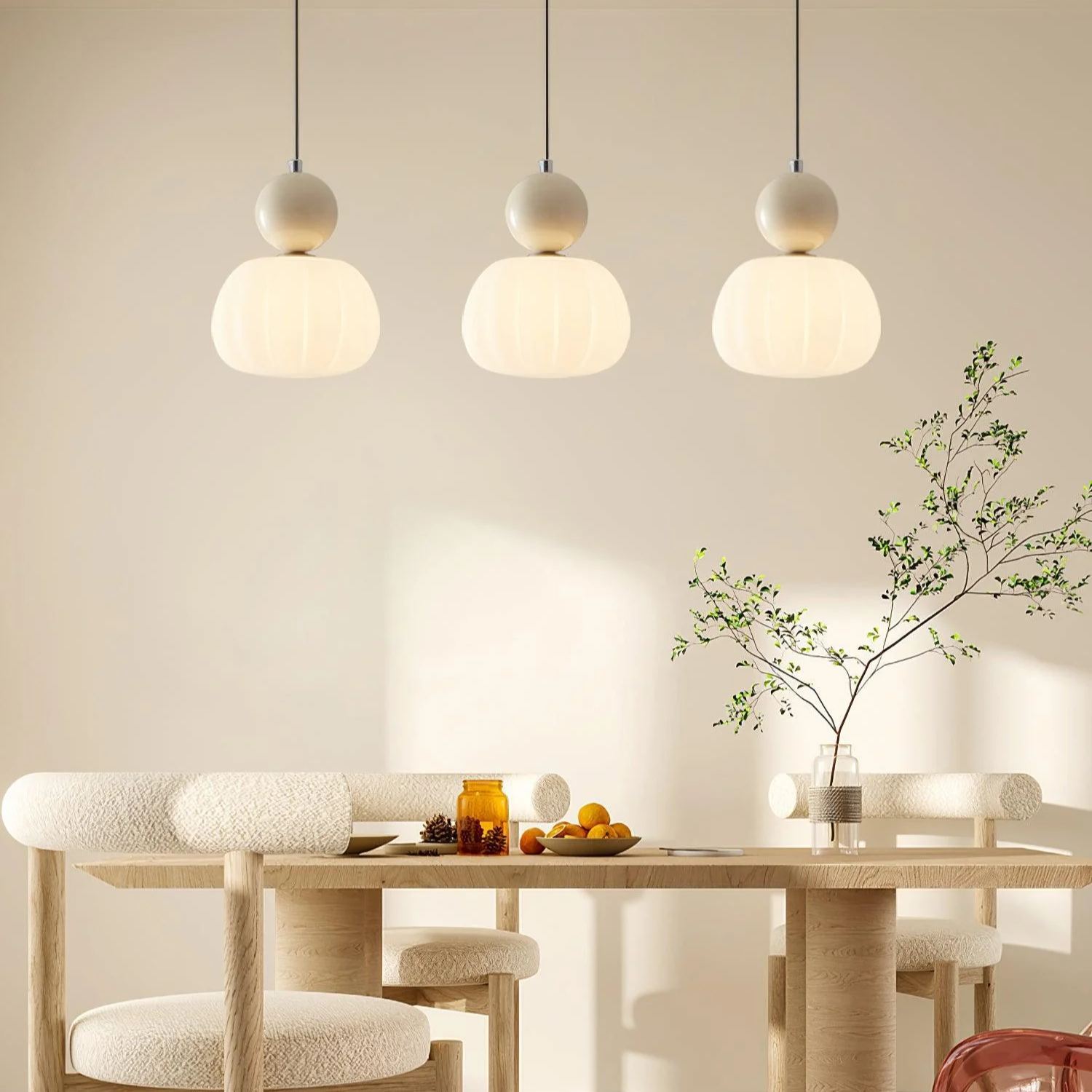Hailie Modern Round Acrylic Pendant Light Shades Bedroom Dining Room