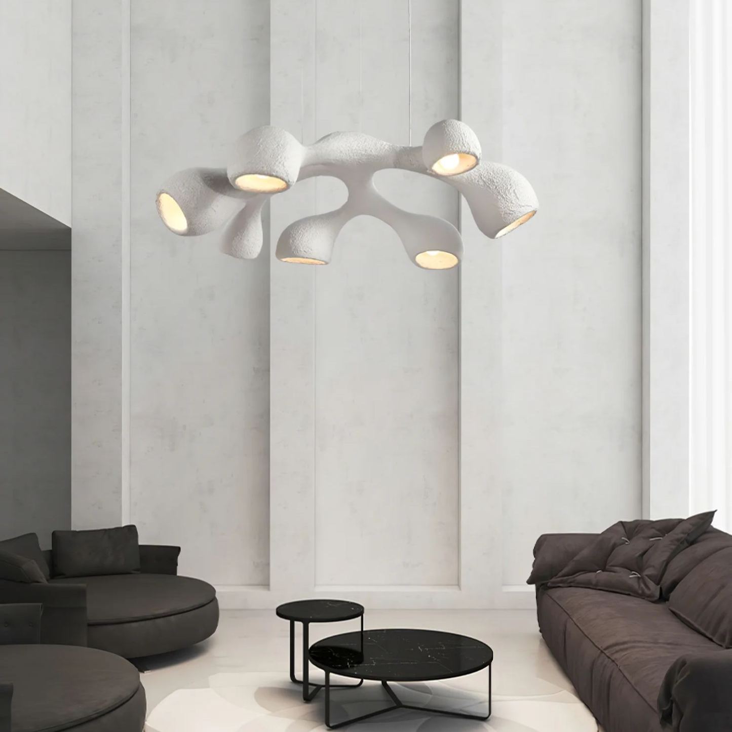 Quinn Modern Minimalism Polystyrene Pendant Light Living Dining Room
