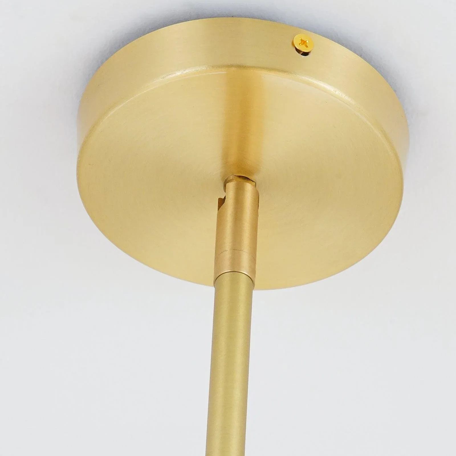 Valentina Modern Urban Brass Chandelier Living Dining Room