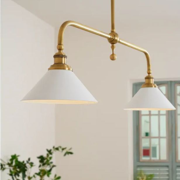 Alessio Vintage Metal Ceramics Pendant Light Shades Dining Room Bedroom