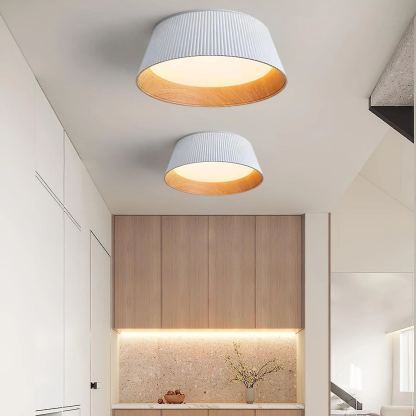 Ozawa Modern Minimalism Round Metal Ceiling Light Bedroom Hallway