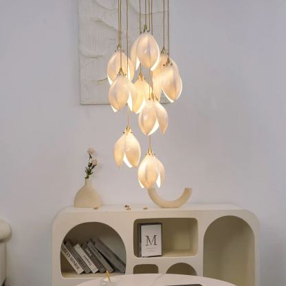 Carins Modern Unusual Ceramic Pendant Light Living Room Hallway