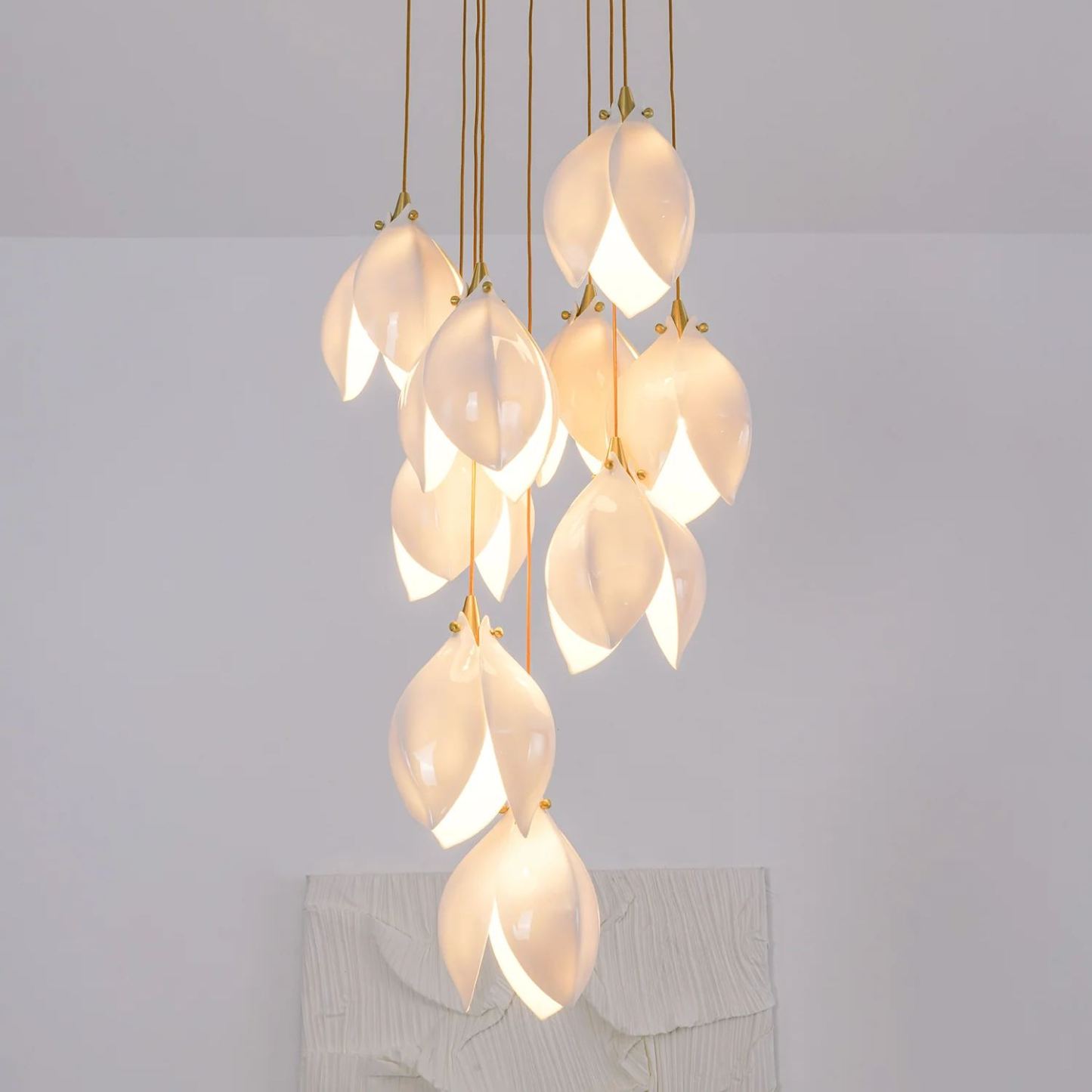 Carins Modern Unusual Ceramic Pendant Light Living Room Hallway