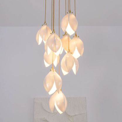 Carins Modern Unusual Ceramic Pendant Light Living Room Hallway