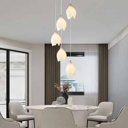 Carins Modern Unusual Ceramic Pendant Light Living Room Hallway