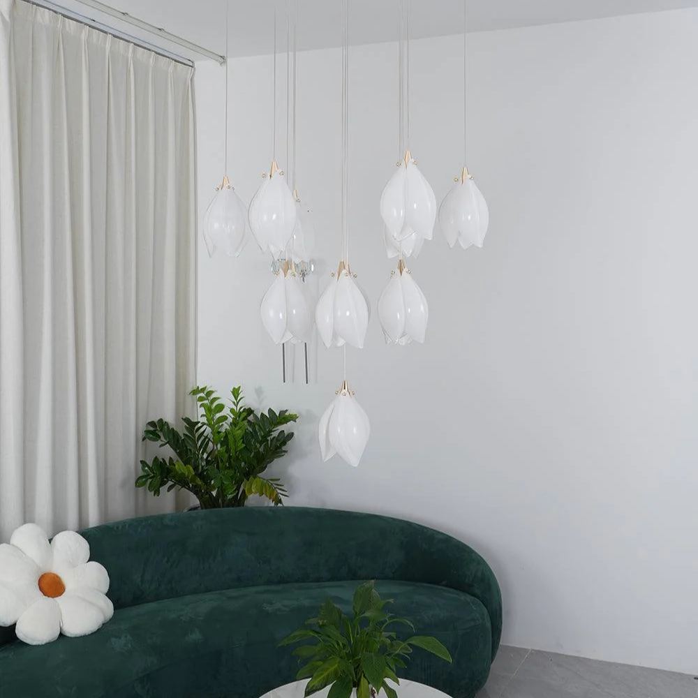 Carins Modern Unusual Ceramic Pendant Light Living Room Hallway