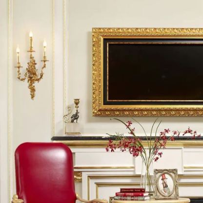 Alessio Vintage Palace Candle Wall Light Living Room Bedroom Bathroom