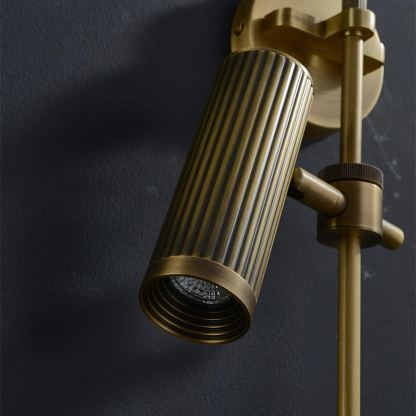 Edge Modern Industrial Metal Wall Light Bedroom Living Room