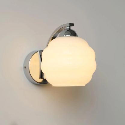 Carins Vintage Antique Glass Wall Light Shades Bedroom Living Room