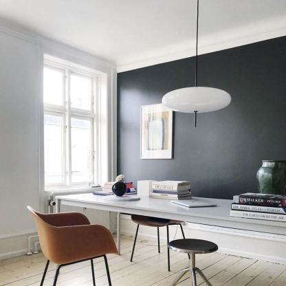 Leilani Nordic Modern Oval Single Pendant Light
