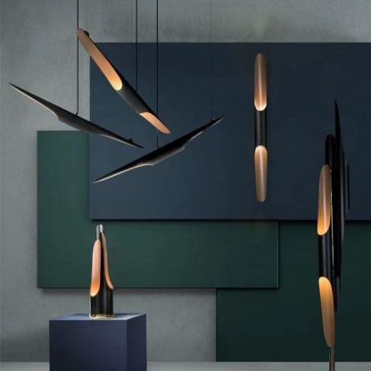 Orr Modern Minimalism Long Metal Wall Light Living Room Bedroom Hallway