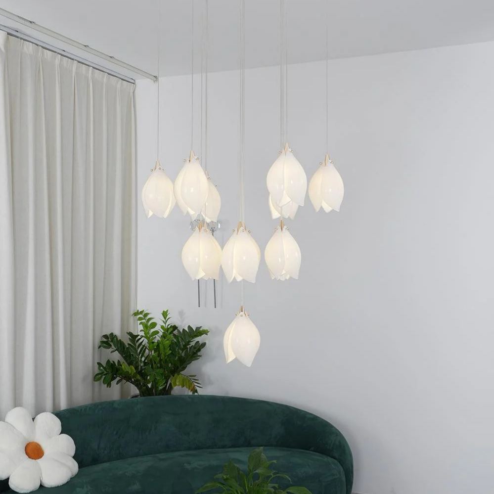 Carins Modern Unusual Ceramic Pendant Light Living Room Hallway