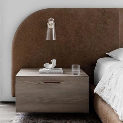 Edge Modern Unusual Glass Wall Light Shades Bathroom Bedroom Hallway