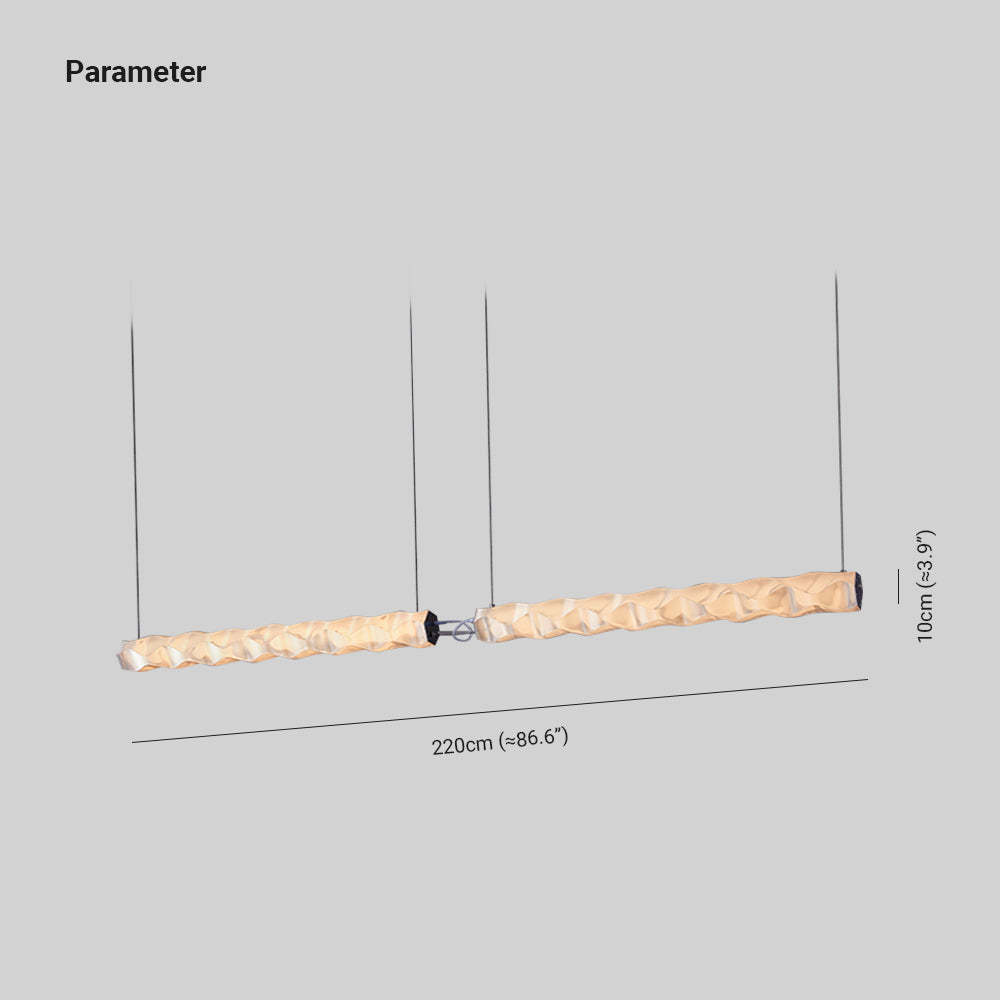 Nazifa Modern Pendant Light Dimensions