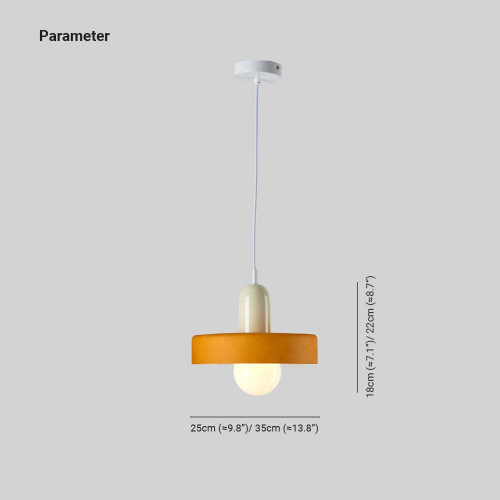 Morandi LED Pendant Light Dimensions