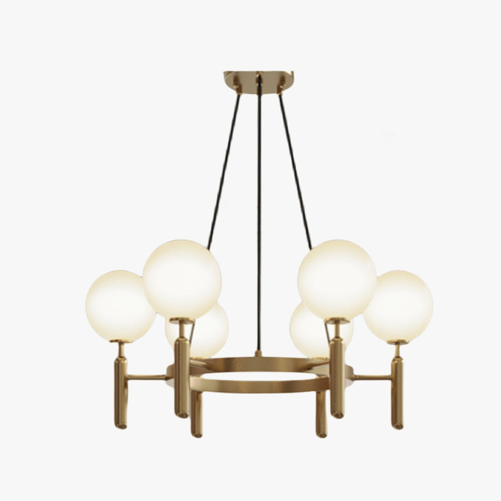 Marilyn Modern Glass Metal Pendant Light Living Room